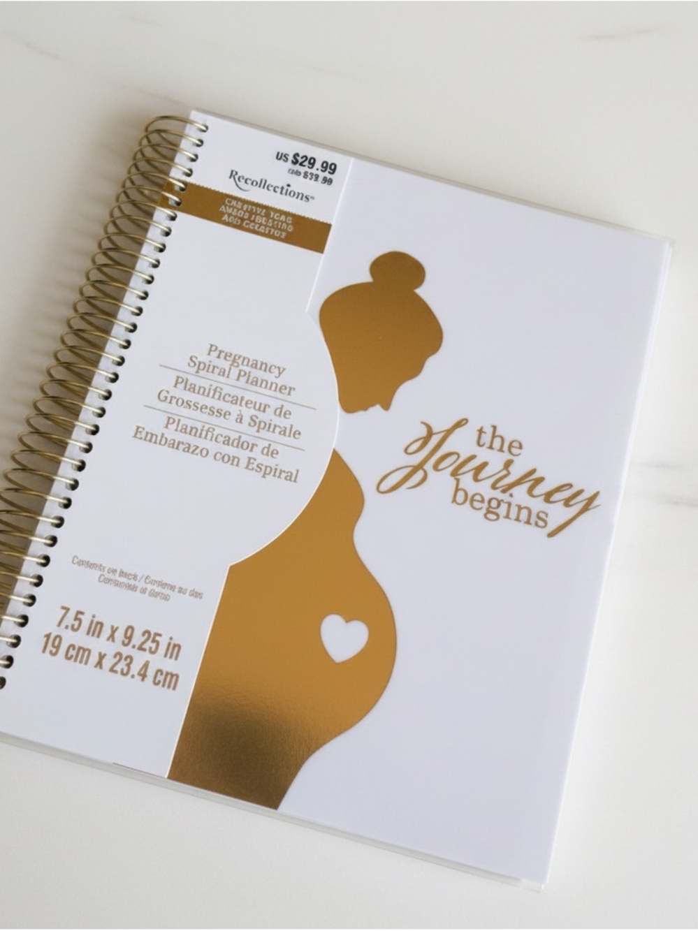 My 9 Months Journey Belly Book, Pregnancy Journal and Baby Memory Book /Stickers